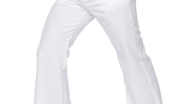 e-carnavalskleding-SYK Witte disco broek heren