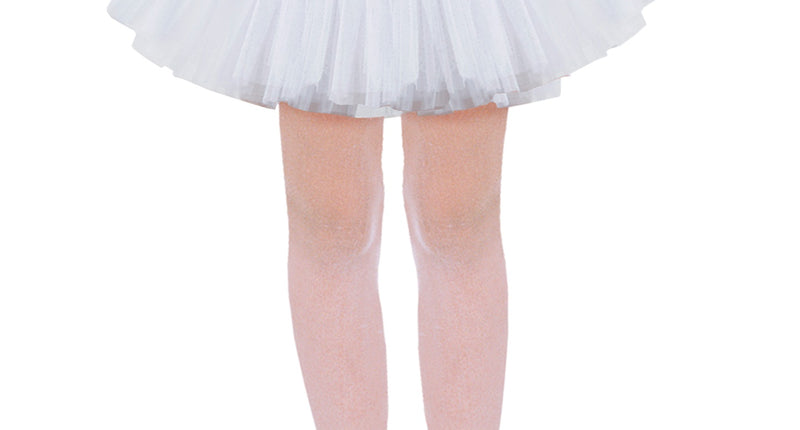 e-carnavalskleding-SYK Witte kinder tutu