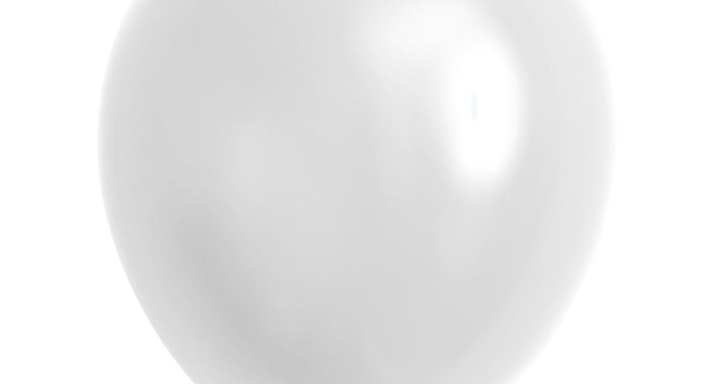 e-carnavalskleding-SYK Witte latex ballonnen 40st.