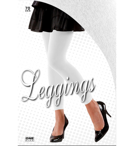 e-carnavalskleding-SYK Witte legging  70 den
