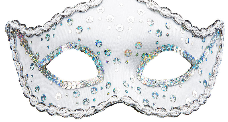 e-carnavalskleding-SYK Witte Rialto oogmaskers