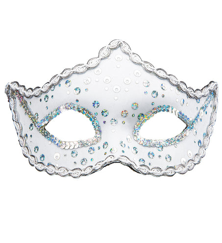 e-carnavalskleding-SYK Witte Rialto oogmaskers