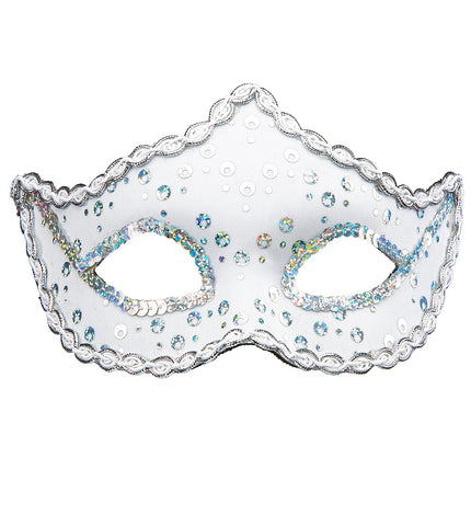 e-carnavalskleding-SYK Witte Rialto oogmaskers