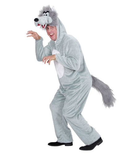 e-carnavalskleding-SYK Wolvenpak pluche unisex