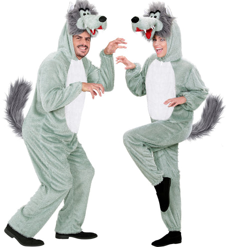 e-carnavalskleding-SYK Wolvenpak pluche unisex