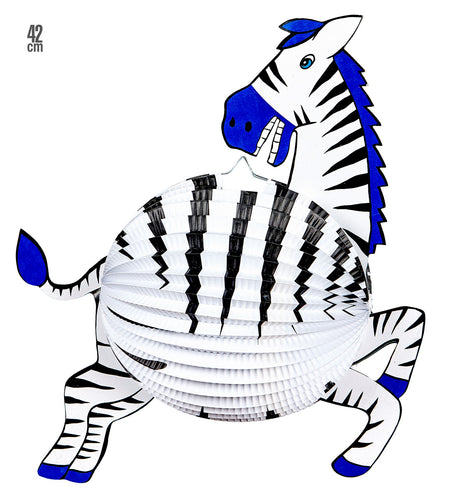 e-carnavalskleding-SYK Zebra lampion decoratie