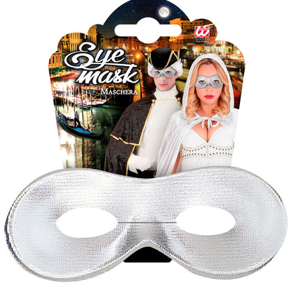 e-carnavalskleding-SYK Zilver fiesta oogmasker