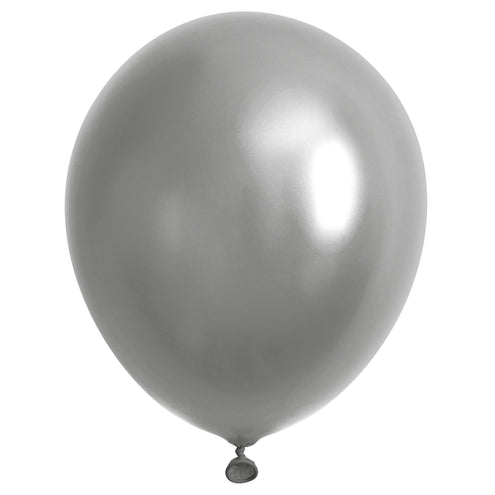 e-carnavalskleding-SYK Zilveren metallic ballonnen 40st