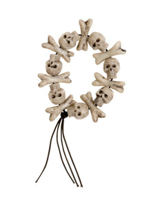 e-carnavalskleding-SYK Zombie armband schedels en botten