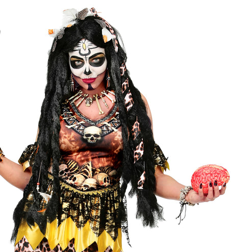e-carnavalskleding-SYK Zombie armband schedels en botten