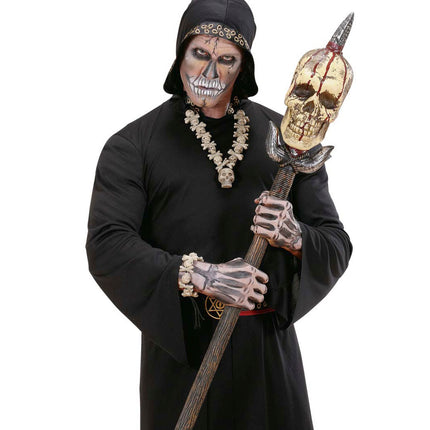 e-carnavalskleding-SYK Zombie armband schedels en botten