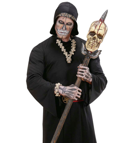 e-carnavalskleding-SYK Zombie armband schedels en botten