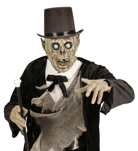 e-carnavalskleding-SYK Zombie bruidegom masker