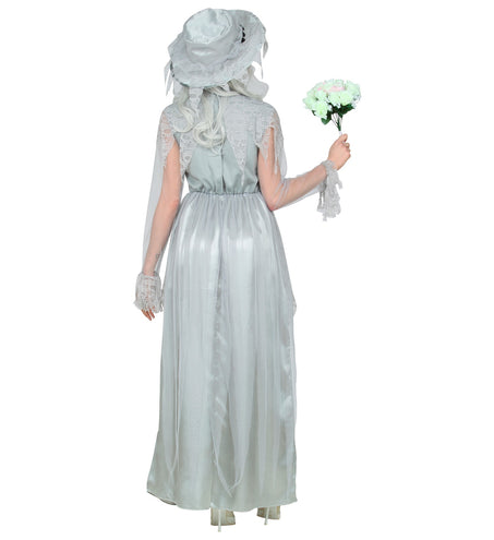 e-carnavalskleding-SYK Zombie bruidsjurk dames