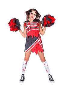 e-carnavalskleding-SYK Zombie cheerleader pakje dames