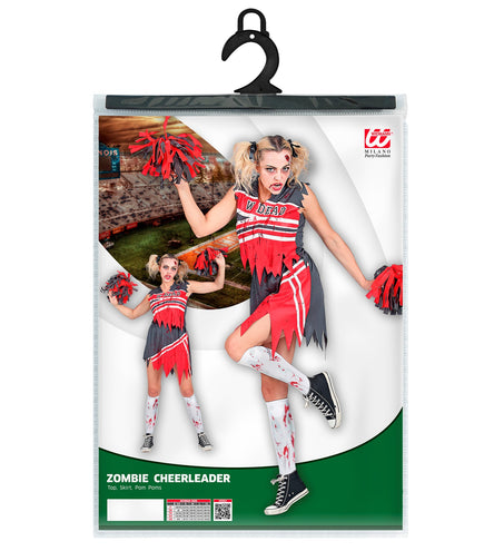 e-carnavalskleding-SYK Zombie cheerleader pakje dames