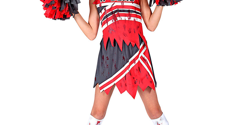 e-carnavalskleding-SYK Zombie cheerleader pakje kinderen