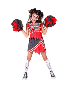 e-carnavalskleding-SYK Zombie cheerleader pakje kinderen