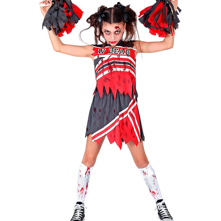 e-carnavalskleding-SYK Zombie cheerleader pakje kinderen