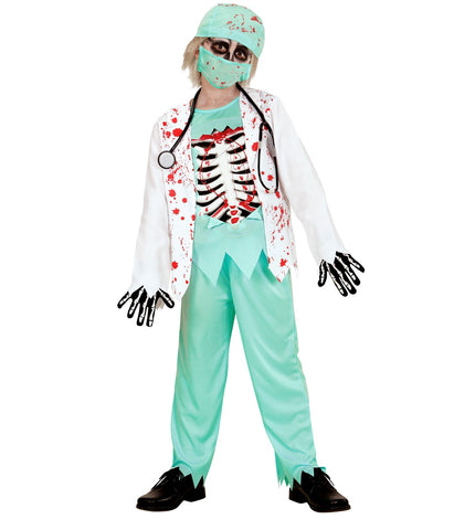 e-carnavalskleding-SYK Zombie dokter pak kind