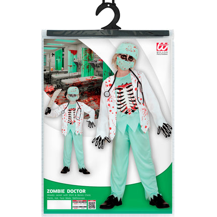 e-carnavalskleding-SYK Zombie dokter pak kind