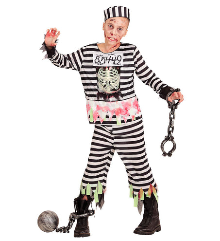 e-carnavalskleding-SYK Zombie gevangene pak  kind
