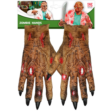 e-carnavalskleding-SYK Zombie handschoenen