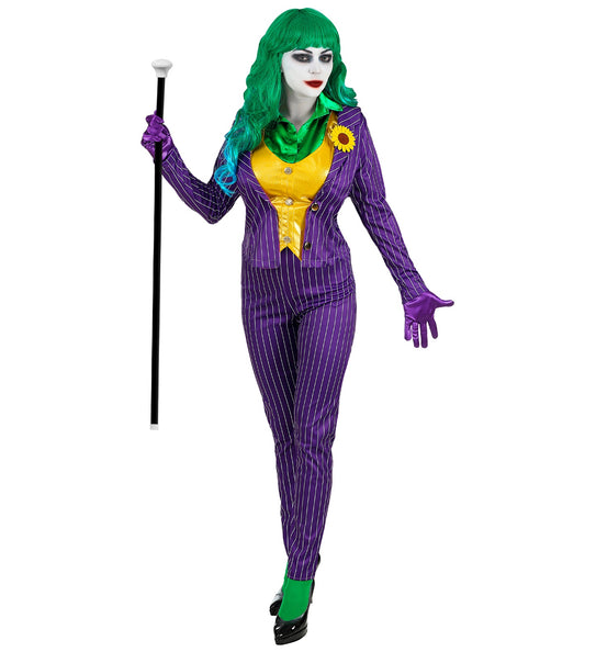 e-carnavalskleding-SYK Zombie joker pak Marijn dames