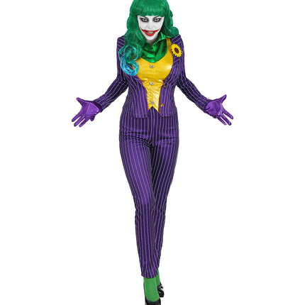 e-carnavalskleding-SYK Zombie joker pak Marijn dames