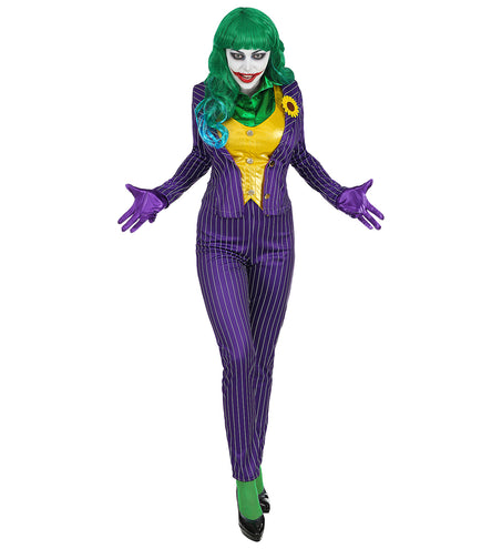 e-carnavalskleding-SYK Zombie joker pak Marijn dames