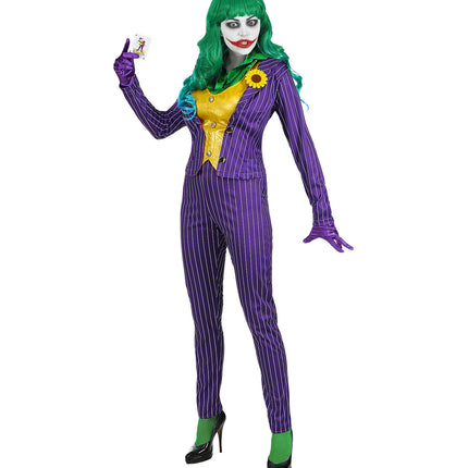 e-carnavalskleding-SYK Zombie joker pak Marijn dames