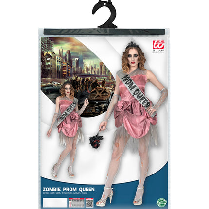 e-carnavalskleding-SYK Zombie koninginnen jurk dames