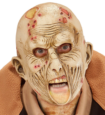 e-carnavalskleding-SYK Zombie masker open mondje