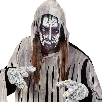 e-carnavalskleding-SYK Zombie masker van stof