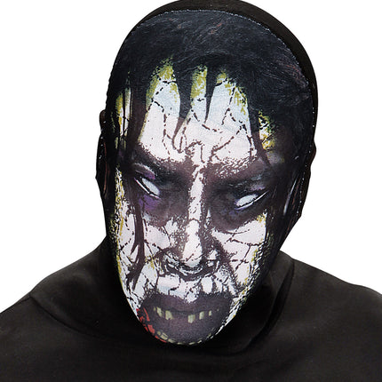 e-carnavalskleding-SYK Zombie masker van stof