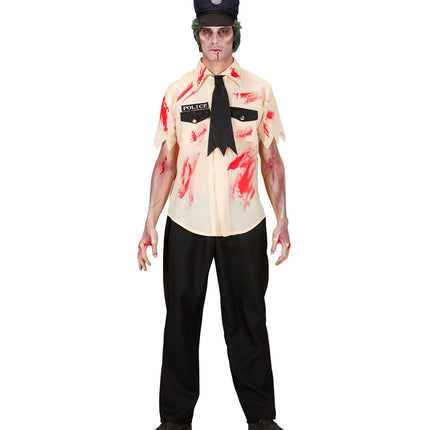 e-carnavalskleding-SYK Zombie politieman pak Halloween
