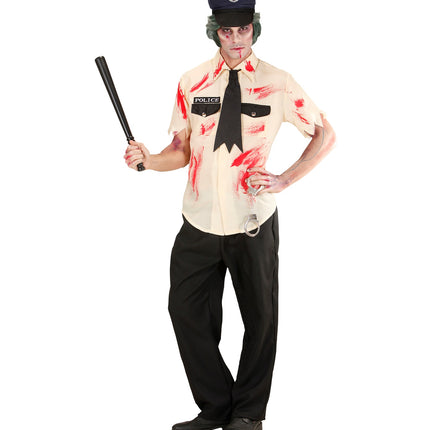e-carnavalskleding-SYK Zombie politieman pak Halloween