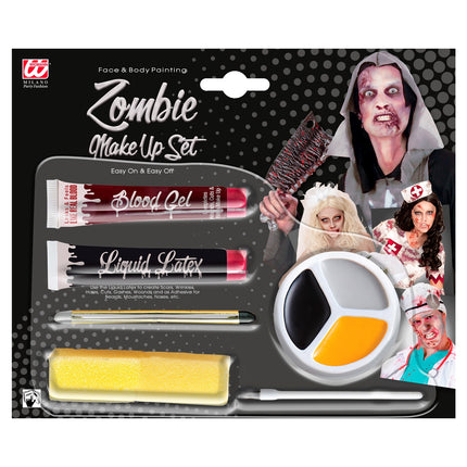 e-carnavalskleding-SYK Zombie schmink set