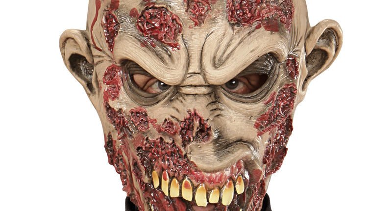 e-carnavalskleding-SYK Zombie slager masker