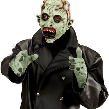 e-carnavalskleding-SYK Zombiemasker kind lab onderzoeker