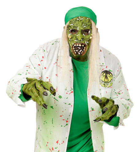 e-carnavalskleding-SYK Zombiemasker toxic met haar