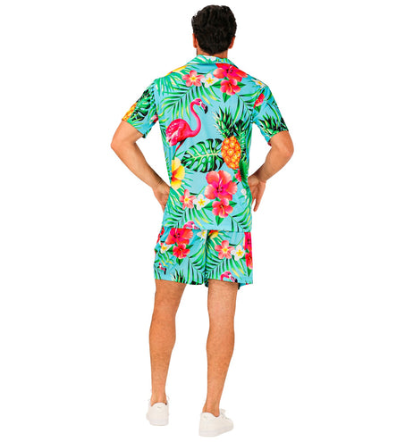 e-carnavalskleding-SYK Zomer party set Flamingo