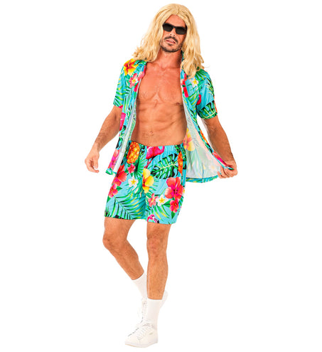 e-carnavalskleding-SYK Zomer party set Flamingo
