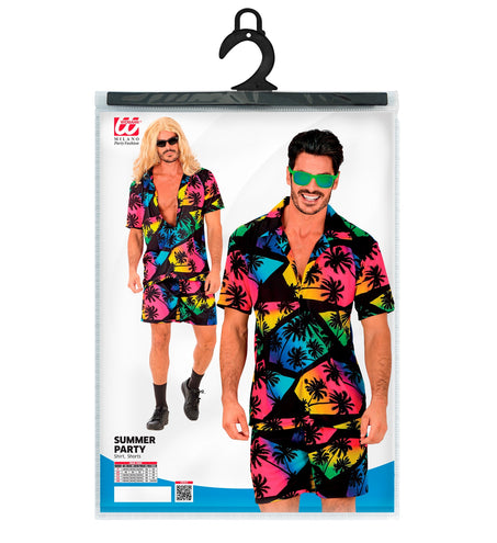 e-carnavalskleding-SYK Zomer party set  Palmtrees