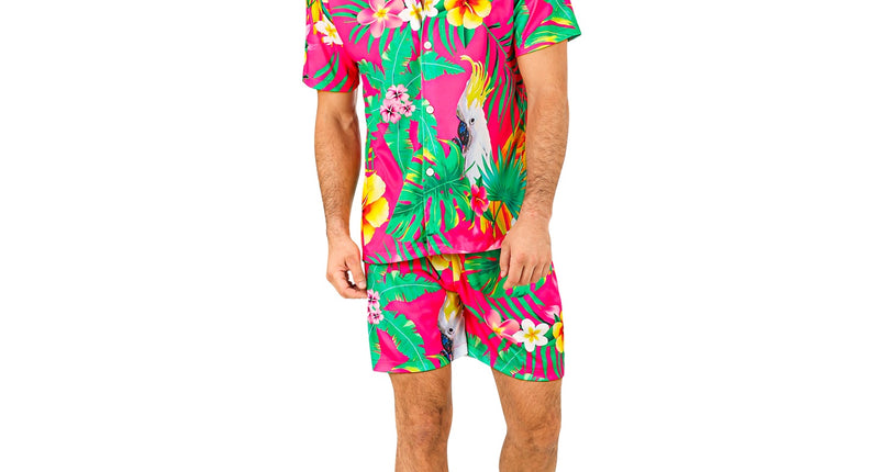 e-carnavalskleding-SYK Zomer party set Parrot