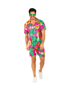 e-carnavalskleding-SYK Zomer party set Parrot