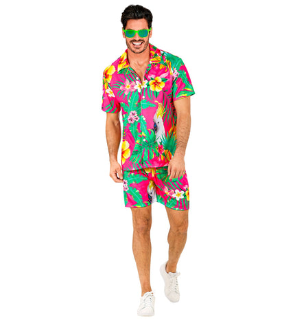 e-carnavalskleding-SYK Zomer party set Parrot