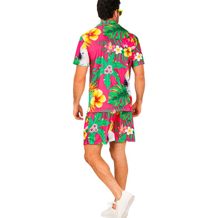e-carnavalskleding-SYK Zomer party set Parrot