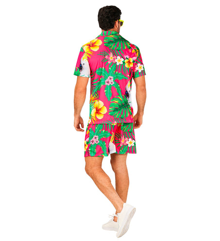 e-carnavalskleding-SYK Zomer party set Parrot