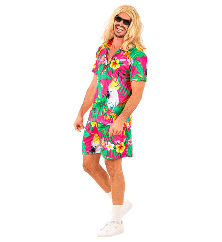 e-carnavalskleding-SYK Zomer party set Parrot